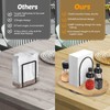 Primo Lines Rotating Napkin Holder for Table with Built-In Space