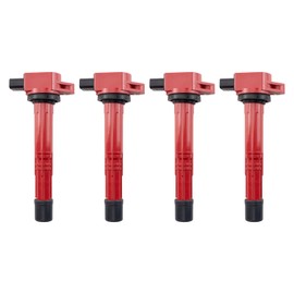TRQ Ignition Coil Set Compatible with 2002-2006 Acura RSX 2003-2007 Honda Accord 2002-2011 Civic 2002-2009 CR-V 2003-2011 Element 2004-2005 S2000