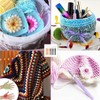 9 Pcs Crochet Hooks Set Ergonomic Handle Extra Long Extreme
