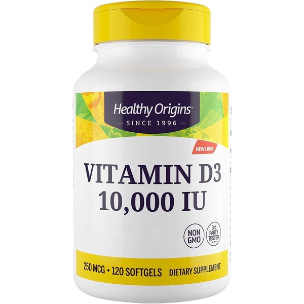 Healthy Origins, Depot Vitamin D3 250mcg (10,000 IU), Depot, 1