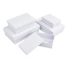 VBS Boxes "Rectangular", flat, set of 5, cardboard, white, approx.