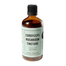 Napiers Cordyceps Mushroom Tincture (Cordyceps militaris) - Herbal Supplement - 1:3 45% - 250 ML