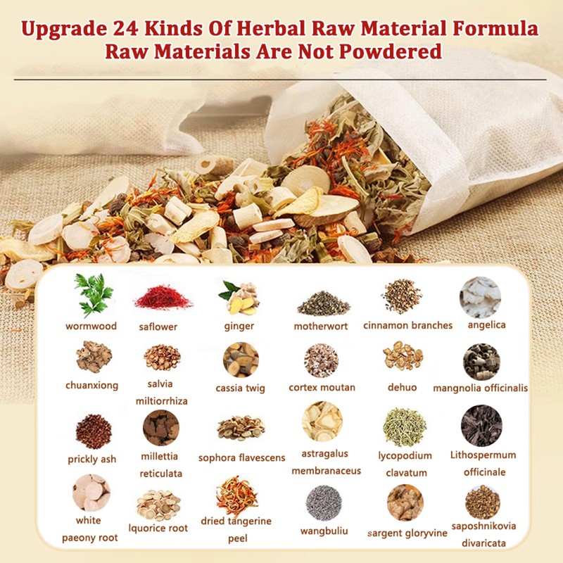 30 Pcs Body Detox Foot Soak To Remove Toxins,Lymphatic Drainage