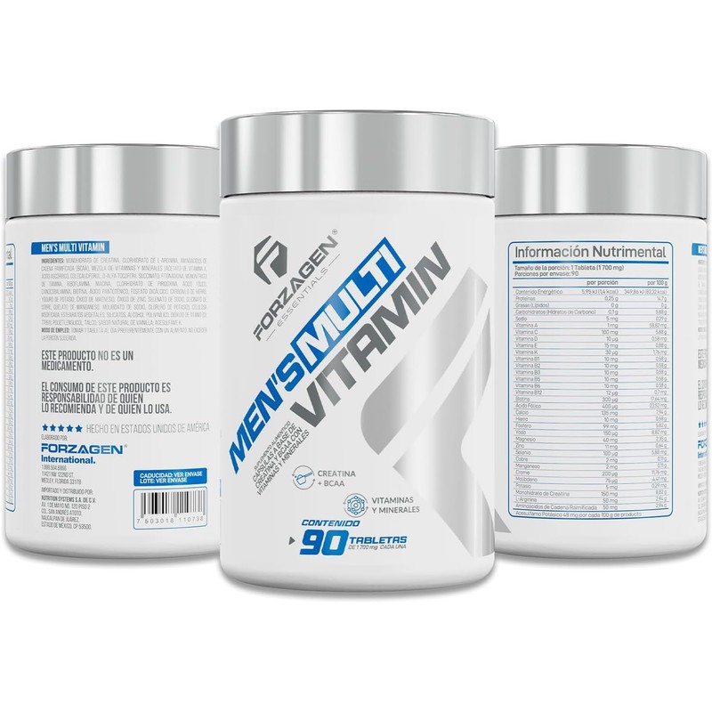 Essentials Immunity Shield + Men's Multivitamin – Combo Forzagen