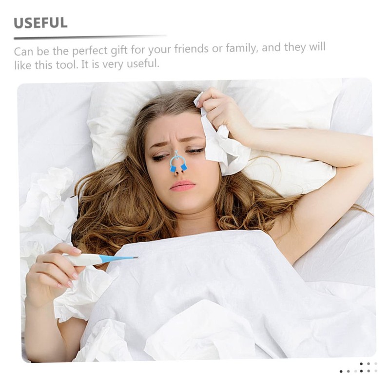NOLITOY 4sets Nose Clips for Lung Breathing Training Durable Nasal