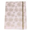 Studio C Carolina Pad Narrow Ruled Gold Foil Cover Notebook