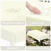 CC-SLZP 3 Pack Plastic Table Cloth Rectangle 54 x 108