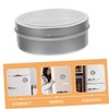 MAGICLULU Stainless Steel Spice Storage Jars Magnetic Spice Containers Round