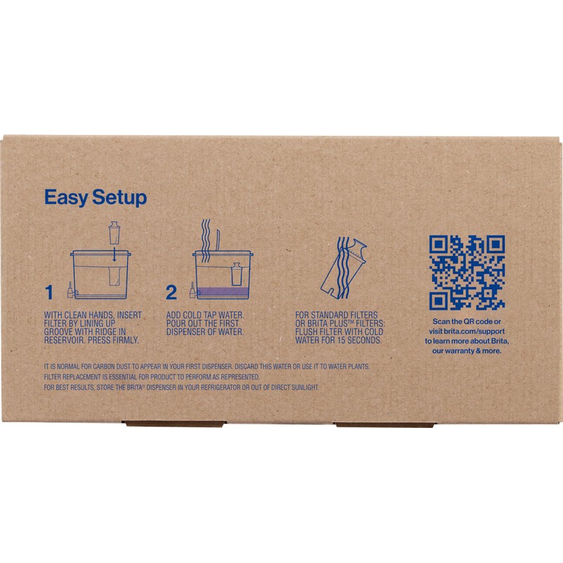 Brita UltraMax Large Water Dispenser with 1 BritaPlus Filter, 27