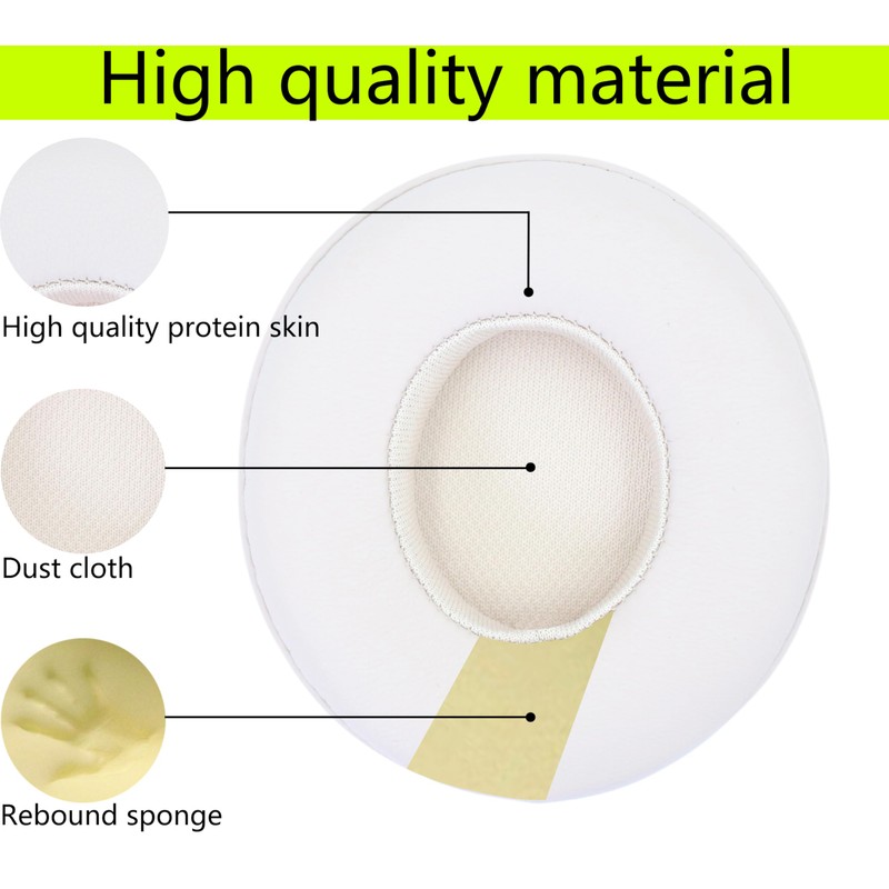 Replacement Ear Pads Compatible with Beats Solo 2.0 Solo 3.0