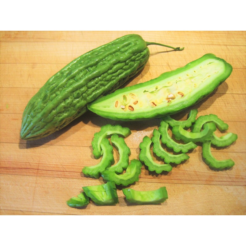 TomorrowSeeds Green Bitter Melon Seeds | Smooth Gourd Karela USA