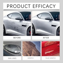 2 PCS All Cars Magic Pen for Car Scratches, Car Scratch Repair Pen, Quick Fix for Scratches and Paint Damage, Car Paint Scratch Waterproof, Easy to Use, Fits All Car Colors