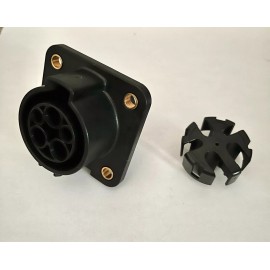 Delphi Aptiv (Delphi) Upgraded EV Charge Port Connector J1772 and Lock Retainer