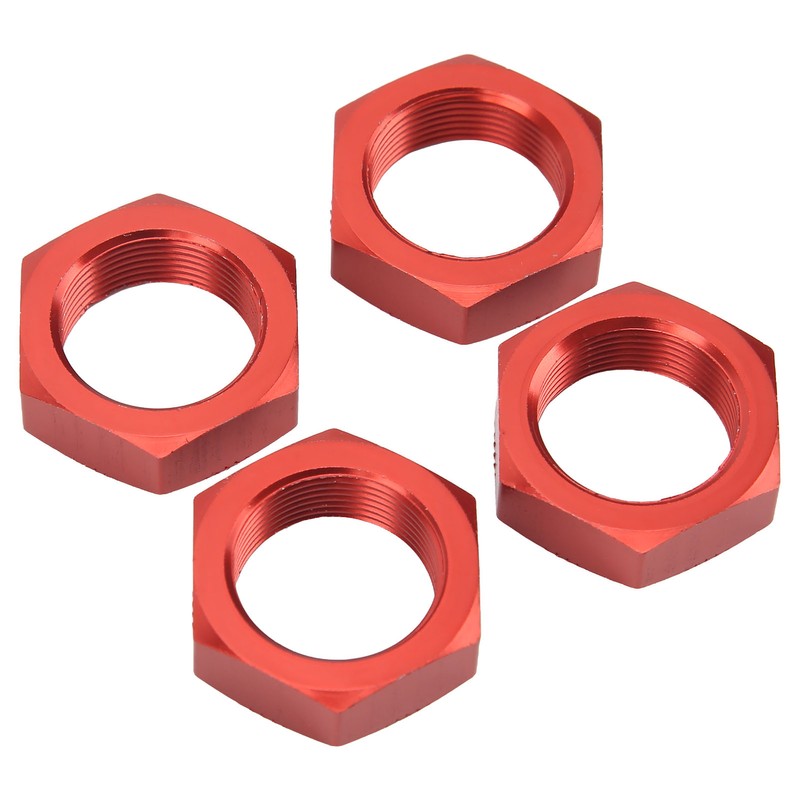 4 Pcs 24mm Wheel Hex Hub Nut Aluminum Alloy High