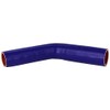 HPS HTSER45-138-150-BLUE Silicone High Temperature 4-ply Reinforced 45 degree Elbow