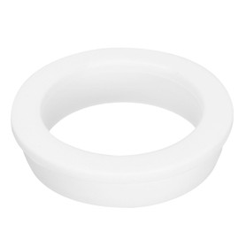QUARKZMAN T Type Rubber Grommet Holder Diameter 61.3mm Inner Diameter 49mm Seal Protector Flexible Hole Plug for Cable Pipe White