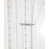 John Aird Dew Drop Beaded Chain String Curtain Panel (White)