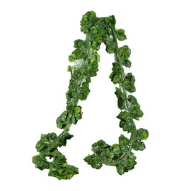 12 X 2M Artificial Ivy Vine Fake Foliage Flower Hanging Leaf Garland Plant Party - Greenery Garland with Lifelike Foliage for Events, Home Décor, and Crafting