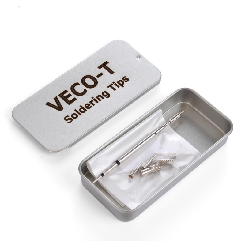 Heat Set Insert Tool,Soldering Iron Tips Come with Thread inserts