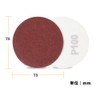 SPEEDWOX #100 Wood Sanding Paper #100 100 Sheets 75mm Magic