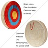 AUVIM Archery Targets Straw Solid Hand-Made Archery Target for Recurve