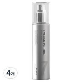 Mizon 7 Vegan Peptide Booster Serum, 4 Pieces, 150ml / 미즈온 7 비건 펩타이드 부스터 세럼, 4개, 150ml
