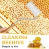 4PCS Honey Extractor Uncapping Needle Roller Wood Handle Honey Uncapper
