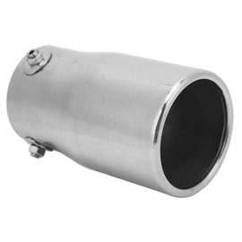 Exhaust Tailpipe, 76 x 89 mm, Automotive Exhaust Tailpipe, Stainless Steel Exhaust Tailpipe, Universal for Car