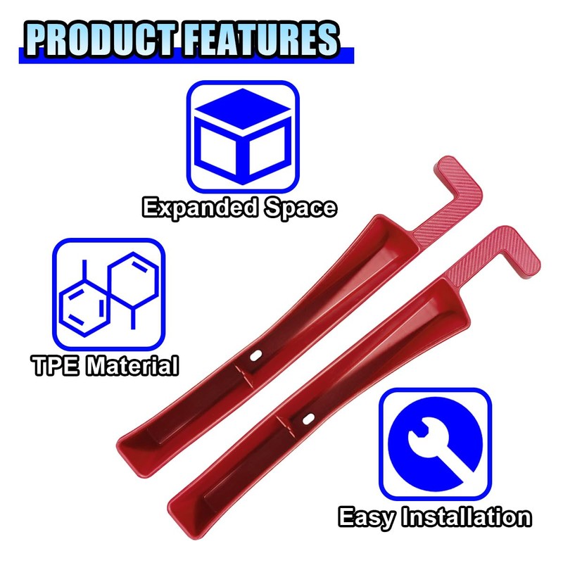 2PCS Car Seat Gap Filler Organizer, No-Drop Seat Gap Storage