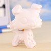 HAEUBDYAE Custom White Blank Bases,DIY Pet Toy Action Figures Collie,Blank