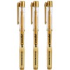 Gold Pens Metallic Gel Ink 1.0mm Tip Highlight Marker Rollerball