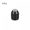 sourcing map Ball Point Set Screws, 5pcs M10 x 12mm
