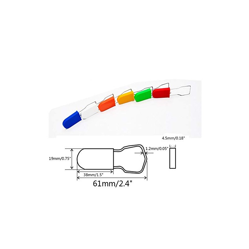 Plastic Padlock Wire Seals Security Seals Pack of 100