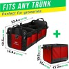 UD_3 Auto Car Trunk Storage Organizer Compartment Separable and Foldable