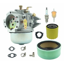 Carburetor For Kohler Magnum KT17 KT19 M18 M20 MV18 MV20 52-053-18 52-053-28 with Air Filter Tune-Up kit