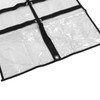 2pcs Garment Bags for Hanging Clothes Transparent Clothes PVC Dustproof