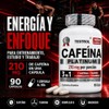 Cafeína Platinum 210mg Fórmula con Taurina, Magnesio y Complejo B