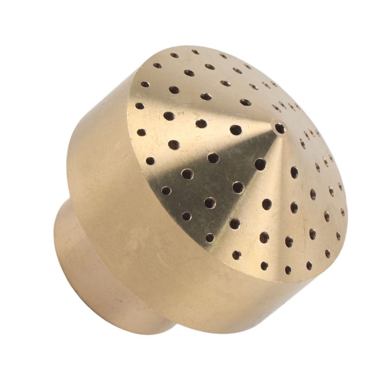 Brass Garden Pond Fountain Nozzle, Multiple Sizes 1/4" to 2",