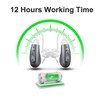 JINGHAO Rechargeable Hearing Aids Noise Reduction BTE Digital Hearing Amplifier