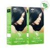 TS 착한염색 120g 2개 (자연흑색/자연흑갈색/연한갈색 중 택1) [5호 자연흑갈색] TS Good Dye 120g 2 Pieces (Choose 1 from Natural Black / Natural Dark Brown / Light Brown) [No. 5 Natural Dark Brown]