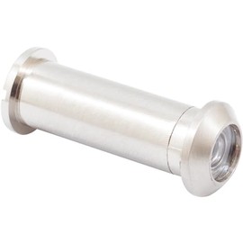 Stone Harbor Hardware Door Viewer, 160 Degrees, 1/2" Bore Hole, Adjusts from 1-3/8" to 2-1/4", Satin Nickel