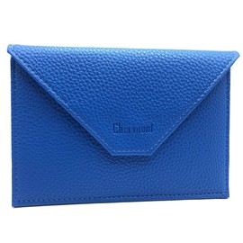 Charmoni® Leather Effect Car Document Holder, darkblue, Standard size