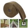 Fireproof Pipe Wrap Basalt Fiber Heat Tape, Heat Resistants Pipe
