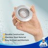 MR.SIGA Bathtub Drain Strainer, Stainless Steel Shower Bathtub Drain Hair