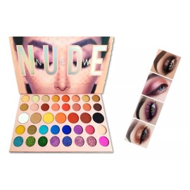 DDK Paleta De Sombras Nude 39 Tonos Colores Desierto.
