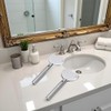 2 Pieces Silver Metal Tube Squeezer for Salon Toothpaste Tube