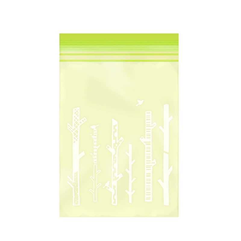 Ordi CH-ZSD01&02-50 Zipper Bags, Plastic Bags with Zipper, Small, 2