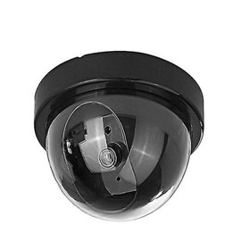 YMPA UEK-DDW Fake Dummy Surveillance Camera Plastic Dome Outdoor Waterproof Rain Wall Ceiling YMPA UEK-DDW (2, Black)