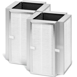ZouHwaSo 50 Replacement Filter Compatible with MA Air Puri-fier 50 Series, 3-in-1 Composite Filtration with HI3 HEPA Filter, Fine Pre-Filter and Efficient Aotivated Carbcn Filter, Pack of 2