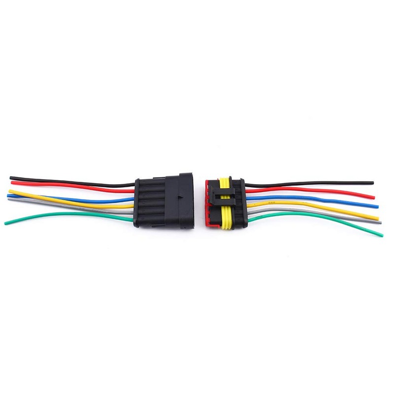 6 Pin Connector, Waterproof 6 Pin Way Car Waterproof Auto